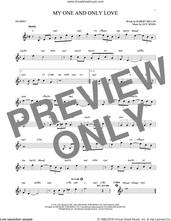 Cover icon of My One And Only Love sheet music for trumpet solo by Guy Wood and Robert Mellin, intermediate skill level