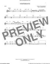 Cover icon of Yesterdays sheet music for horn solo by Jerome Kern and Otto Harbach, intermediate skill level