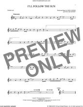 Cover icon of I'll Follow The Sun sheet music for tenor saxophone solo by The Beatles, John Lennon and Paul McCartney, intermediate skill level