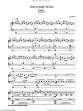 Cover icon of August (from Once Around The Sun) sheet music for piano solo by Joby Talbot, intermediate skill level