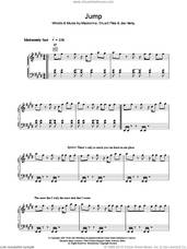 Cover icon of Jump sheet music for voice, piano or guitar by Madonna, Joe Henry and Stuart Price, intermediate skill level