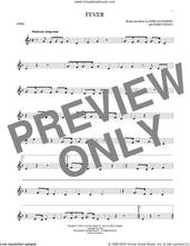 Cover icon of Fever sheet music for horn solo by Eddie Cooley, Peggy Lee and John Davenport, intermediate skill level
