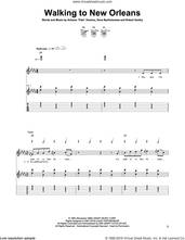 Cover icon of Walking To New Orleans sheet music for guitar (tablature) by Fats Domino, Antoine 