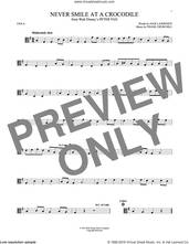 Cover icon of Never Smile At A Crocodile sheet music for viola solo by Jack Lawrence and Frank Churchill, intermediate skill level