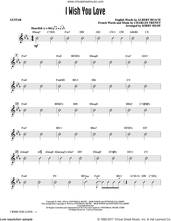 Cover icon of I Wish You Love (complete set of parts) sheet music for orchestra/band by Kirby Shaw, Albert Beach, Charles Trenet and Gloria Lynne, intermediate skill level