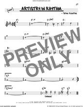 Cover icon of Artistry In Rhythm sheet music for voice and other instruments (real book) by Stan Kenton, intermediate skill level