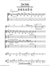 Cover icon of The Walk sheet music for guitar (tablature) by The Cure, Laurence Tolhurst and Robert Smith, intermediate skill level