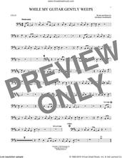 Cover icon of While My Guitar Gently Weeps sheet music for cello solo by The Beatles, Santana featuring India.Arie & Yo-Yo Ma and George Harrison, intermediate skill level