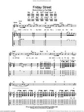 Cover icon of Friday Street sheet music for guitar (tablature) by Paul Weller, intermediate skill level