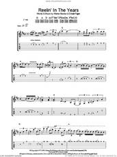 Cover icon of Reelin' In The Years sheet music for guitar (tablature) by Steely Dan, Donald Fagen and Walter Becker, intermediate skill level