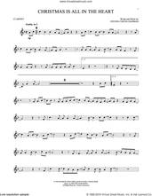 Cover icon of Christmas Is All In The Heart sheet music for clarinet solo by Steven Curtis Chapman, intermediate skill level