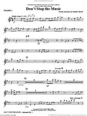 Cover icon of Don't Stop The Music (complete set of parts) sheet music for orchestra/band by Kirby Shaw, intermediate skill level