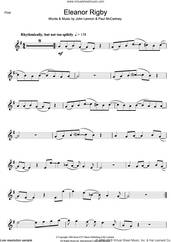 Cover icon of Eleanor Rigby sheet music for flute solo by The Beatles, John Lennon and Paul McCartney, intermediate skill level