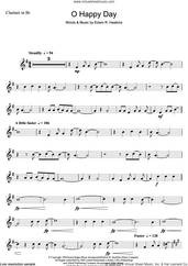 Cover icon of Oh Happy Day sheet music for clarinet solo by The Edwin Hawkins Singers and Edwin R. Hawkins, intermediate skill level