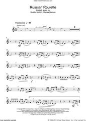 Cover icon of Russian Roulette sheet music for clarinet solo by Rihanna, Charles Harmon and Shaffer Smith, intermediate skill level