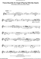 Cover icon of There Must Be An Angel (Playing With My Heart) sheet music for clarinet solo by Eurythmics, Annie Lennox and Dave Stewart, intermediate skill level