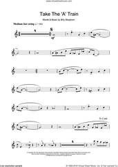 Cover icon of Take The 'A' Train sheet music for flute solo by Duke Ellington and Billy Strayhorn, intermediate skill level