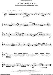 Cover icon of Someone Like You sheet music for flute solo by Adele and Dan Wilson, intermediate skill level