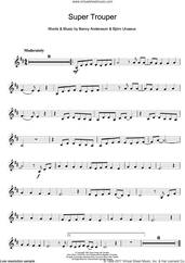Cover icon of Super Trouper sheet music for clarinet solo by ABBA, Benny Andersson and Bjorn Ulvaeus, intermediate skill level