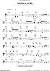Cover icon of You Raise Me Up sheet music for violin solo by Westlife, Brendan Graham, Rolf LAAuvland and Rolf LAuvland, wedding score, intermediate skill level
