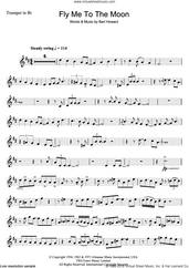 Cover icon of Fly Me To The Moon (In Other Words) sheet music for trumpet solo by Julie London and Bart Howard, wedding score, intermediate skill level