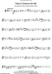Cover icon of Take A Chance On Me sheet music for violin solo by ABBA, Benny Andersson and Bjorn Ulvaeus, intermediate skill level