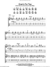 Cover icon of Gran's For Tea sheet music for guitar (tablature) by The View, Keiren Webster and Kyle Falconer, intermediate skill level