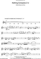 Cover icon of Nothing Compares 2 U sheet music for flute solo by Sinead O'Connor and Prince, intermediate skill level