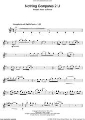 Cover icon of Nothing Compares 2 U sheet music for tenor saxophone solo by Sinead O'Connor and Prince, intermediate skill level