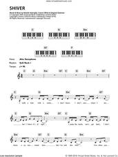 Cover icon of Shiver sheet music for piano solo (chords, lyrics, melody) by Natalie Imbruglia, Francis White and Sheppard Solomon, intermediate piano (chords, lyrics, melody)