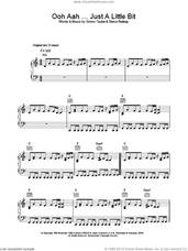 Cover icon of Ooh Aah Just A Little Bit sheet music for voice, piano or guitar by Gina G, Simon Taube and Steve Rodway, intermediate skill level