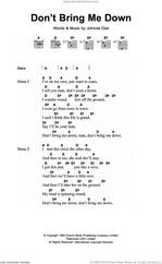 Cover icon of Don't Bring Me Down sheet music for guitar (chords) by The Pretty Things and Johnnie Dee, intermediate skill level