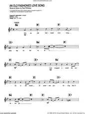 Cover icon of An Old Fashioned Love Song sheet music for piano solo (chords, lyrics, melody) by Carpenters and Paul Williams, intermediate piano (chords, lyrics, melody)