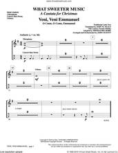 Cover icon of What Sweeter Music (A Cantata For Christmas) sheet music for orchestra/band (percussion) by John Leavitt and Robert Herrick, intermediate skill level