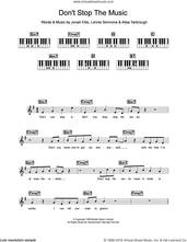 Cover icon of Don't Stop The Music sheet music for piano solo (chords, lyrics, melody) by Yarbrough and Peoples, Alisa Yarbrough, Jonah Ellis and Lonnie Simmons, intermediate piano (chords, lyrics, melody)
