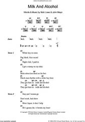 Cover icon of Milk And Alcohol sheet music for guitar (chords) by Dr. Feelgood, John Mayo and Nick Lowe, intermediate skill level