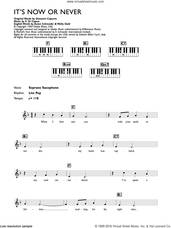 Cover icon of It's Now Or Never sheet music for piano solo (chords, lyrics, melody) by Elvis Presley, Aaron Schroeder, Eduardo Di Capua and Wally Gold, intermediate piano (chords, lyrics, melody)