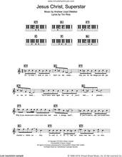 Cover icon of Jesus Christ, Superstar sheet music for piano solo (chords, lyrics, melody) by Andrew Lloyd Webber and Tim Rice, intermediate piano (chords, lyrics, melody)
