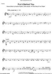Cover icon of Put It Behind You sheet music for clarinet solo by Tim Rice-Oxley, James Sanger, Richard Hughes and Tom Chaplin, intermediate skill level