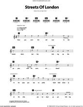 Cover icon of Streets Of London sheet music for piano solo (chords, lyrics, melody) by Ralph McTell, intermediate piano (chords, lyrics, melody)