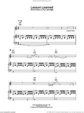Cover icon of Lesson Learned sheet music for voice, piano or guitar by Ray LaMontagne, intermediate skill level