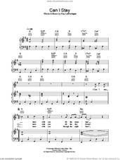 Cover icon of Can I Stay sheet music for voice, piano or guitar by Ray LaMontagne, intermediate skill level