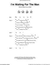 Cover icon of I'm Waiting For The Man (Waiting For My Man) sheet music for guitar (chords) by The Velvet Underground and Lou Reed, intermediate skill level