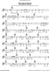 Cover icon of My Island Home sheet music for voice and other instruments (fake book) by Christine Anu and Neil Murray, intermediate skill level