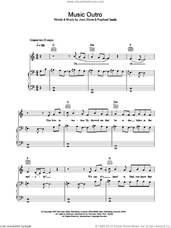 Cover icon of Music (Outro) sheet music for voice, piano or guitar by Joss Stone and Raphael Saadiq, intermediate skill level