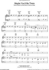 Cover icon of Maybe You'll Be There sheet music for voice, piano or guitar by Bob Dylan, Diana Krall, Rube Bloom and Sammy Gallop, intermediate skill level