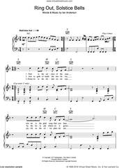 Cover icon of Ring Out, Solstice Bells sheet music for voice, piano or guitar by Jethro Tull and Ian Anderson, intermediate skill level