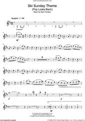 Cover icon of Ski Sunday Theme (Pop Looks Bach) sheet music for flute solo by Sam Fonteyn, intermediate skill level