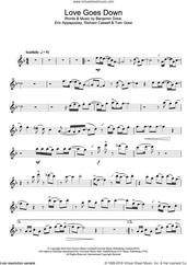 Cover icon of Love Goes Down sheet music for flute solo by Plan B, Ben Drew, Eric Appapoulay, Richard Cassell and Tom Goss, intermediate skill level