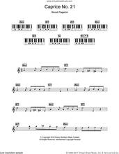 Cover icon of Caprice No. 24 sheet music for piano solo (chords, lyrics, melody) by Nicolo Paganini, classical score, intermediate piano (chords, lyrics, melody)
